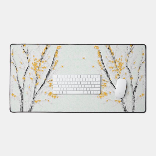 Branches de l'arbre d'automne avec feuilles de aut (Clavier et souris)