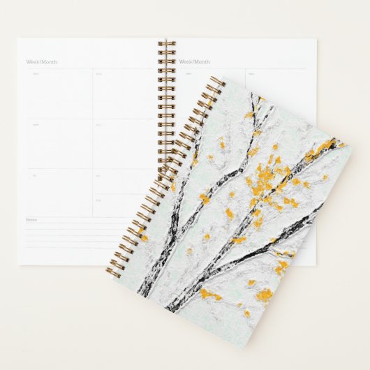 Branches de l'arbre d'automne avec feuilles de aut (Devant avec enveloppe)