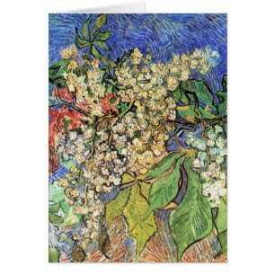 Branches de marronnier en fleurs par Vincent van G