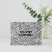 Branches de neige Salutation Carte postale (Debout devant)