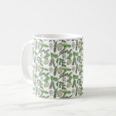 Branches de pin Café Mug (Devant gauche)
