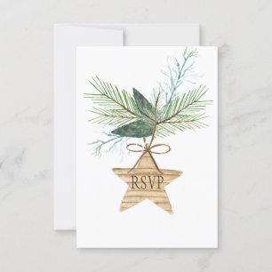 Branches de pin d'hiver rustique Star RSVP