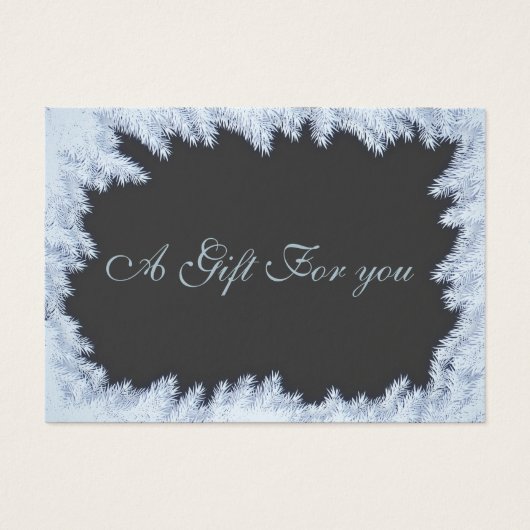 branches de pin gelé Noël/vacances (Devant)