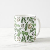 Branches de pin Mug (Devant droit)