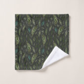 Branches de pin rustique (Gant de toilette)