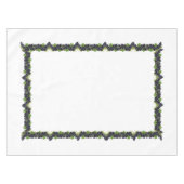 Branches de raisins de vin rouge sur une nappe bla (Devant (Horizontal))