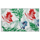 Branches de sapin avec tissu de baies (Fat Quarter)
