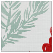 Branches de sapin avec tissu de baies (Fermer)