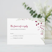 Branches de vacances Mariage RSVP (Debout devant)