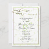 Branches d'élevage avec Invitation d'oiseaux (Dos)