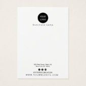Branches Design Earling Display Kaart (Achterkant)