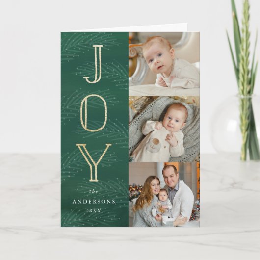 Branches d'hiver | Carte de voeux photo de vacance (Devant)