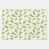 Branches d'olive vert esthétique Feuilles (Devant)