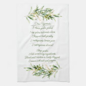 Branches d'olivier et tapenade Recette Serviettes  (Vertical)