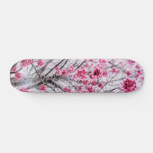 Branches en bloemen van een Cherry Tree Skateboard (Horizontaal)