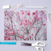 Branches en bloemen van een Cherry Tree Tissuepapier (Craft)