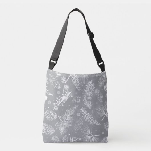 Branches en pine 4 crossbody tas (Voorkant)