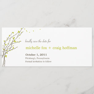 Branches En Plein Essor Enregistrer La Carte Date