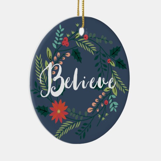 Branches et baies croire ornement de Noël (Droite)