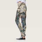 Branches et chevaux Leggings Abstraits (Gauche)
