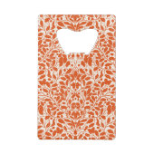 Branches et feuilles de chêne, motif damassé dans (Dos)