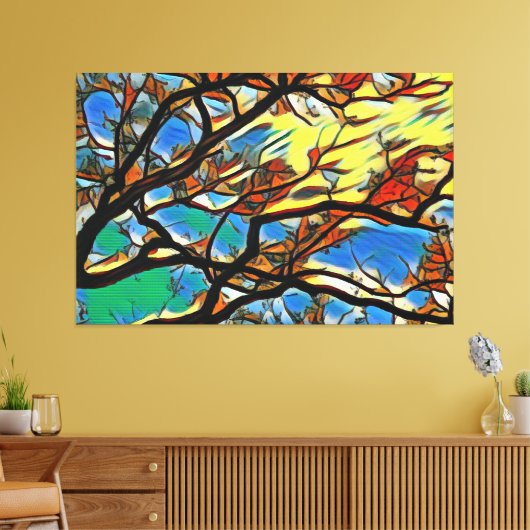 Branches - Impression sur toile (Dreaming) (Insitu(Salon))
