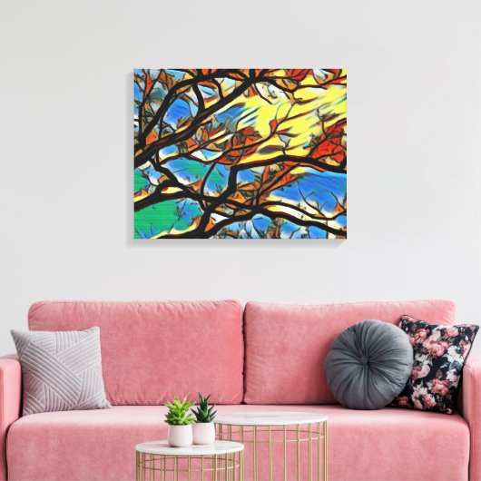 Branches - Impression sur toile (Dreaming) (Insitu(Salon))