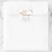 Branches joyeuses Mariage Favoriser Stickers (Sac)