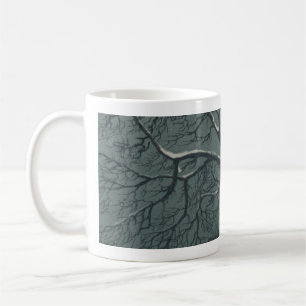 Branches neigeuses tasse