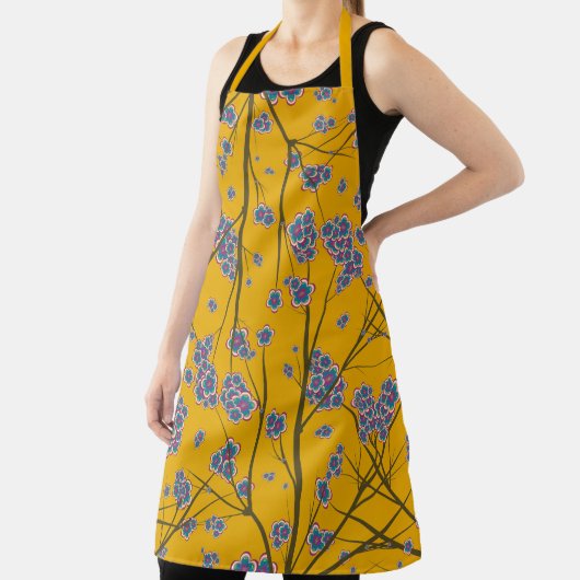 Branches particulières moutarde Grand tablier (Insitu)