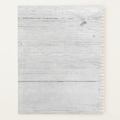 Branches rustiques en bois et feuilles botaniques  (Dos)