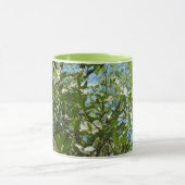 Branches van Dogwood Blossom Spring Trees Mok (Midden)