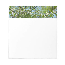 Branches van Dogwood Blossom Spring Trees Notitieblok