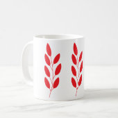 Branches vintages Arbre Café Mug (Devant gauche)