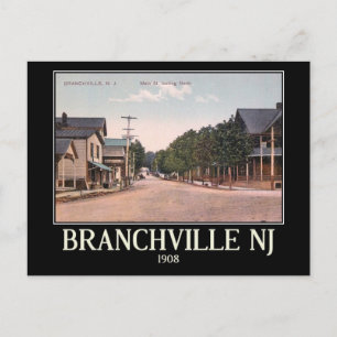 Branchville, New Jersey, Vintage Briefkaart