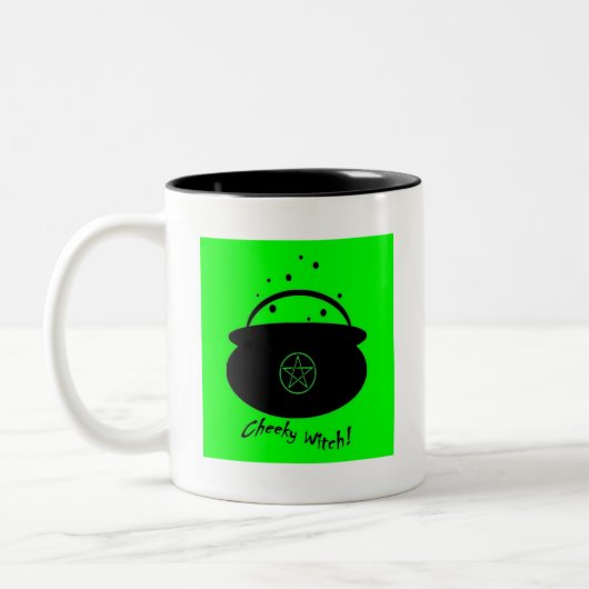 Brand en Cauldron Bubble... Witch's Mok (Links)