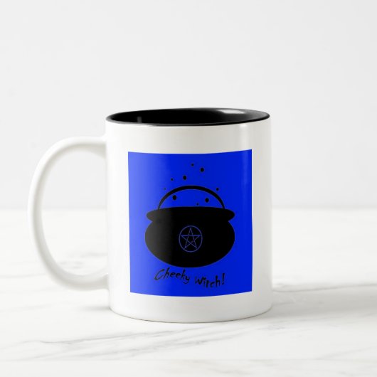 Brand en Cauldron Bubble... Witch's Mok (Links)