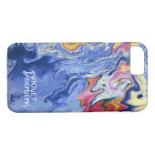 Brand- en ijsmonogram Case-Mate iPhone case (Achterkant (Horizontaal))