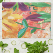 Brand en Iris keukenhanddoek (Gevouwen)