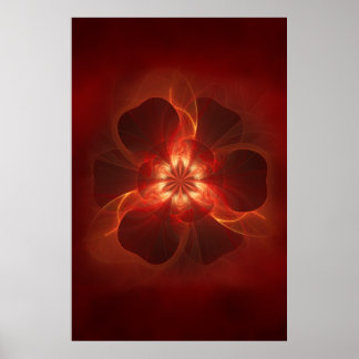Brand fractal Art Poster
