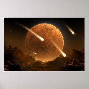 Brand in de deelstaat Shadows Poster