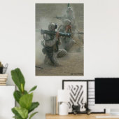 BRAND IN DE HOLE POSTER (Thuiskantoor)
