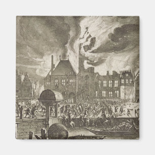 Brand in het oude stadhuis van Amsterdam, 17 juli Magneet