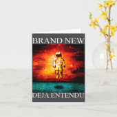 Brand New Deja Entendu Kaart (Gele Bloem)