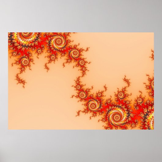 Brand orkaan poster (Voorkant)