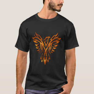 Brand Phoenix Mythical Bird Rising Geboren opnieuw T-shirt