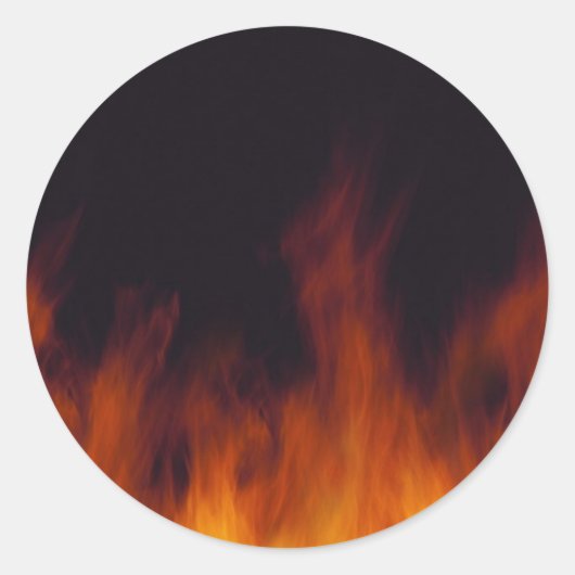 BRAND RONDE STICKER (Voorkant)