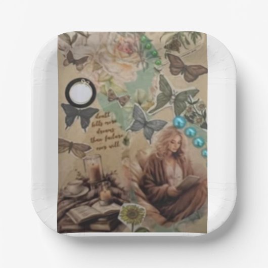 Brand Teller Papieren Bordje (Voorkant)