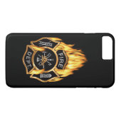 Brandafdeling - Goudbadge Case-Mate iPhone Case (Achterkant (Horizontaal))