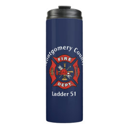 Brandafdeling Logo - Aangepast Thermosbeker